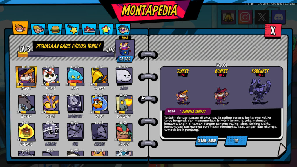 Entri Montapedia untuk Tonkey di Montabi